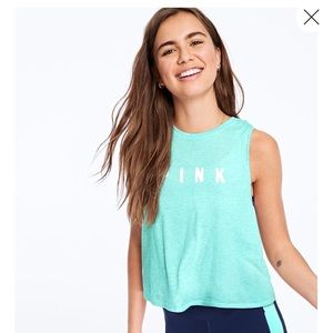 PINK Victoria’s Secret cropped muscle tank
